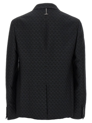 Alexander McQueen Schwarzer Blazer aus Viskose
