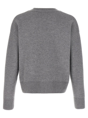 Ami Paris Grauer Wollcardigan