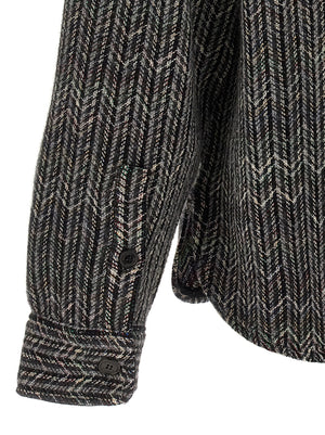 Missoni Graue Wollbluse