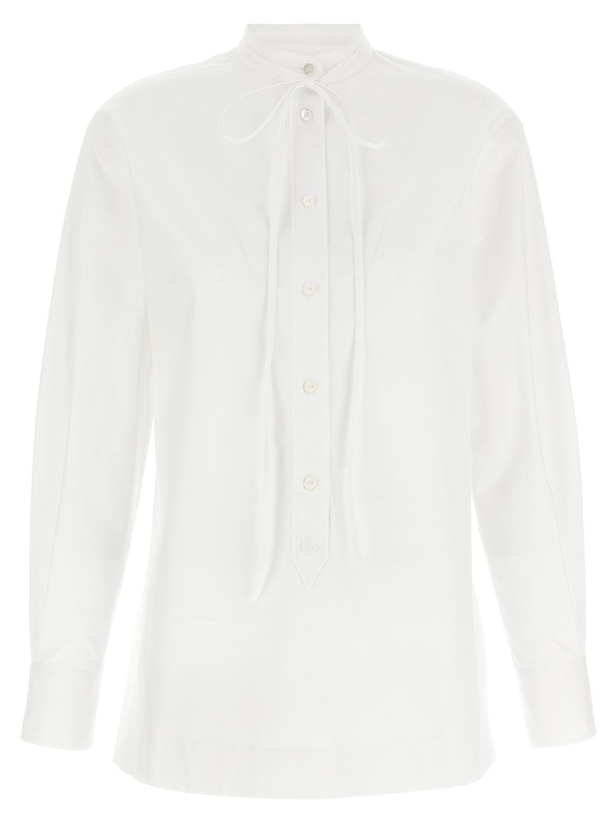Gucci Weiße Baumwollbluse