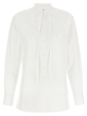 Gucci Weiße Baumwollbluse