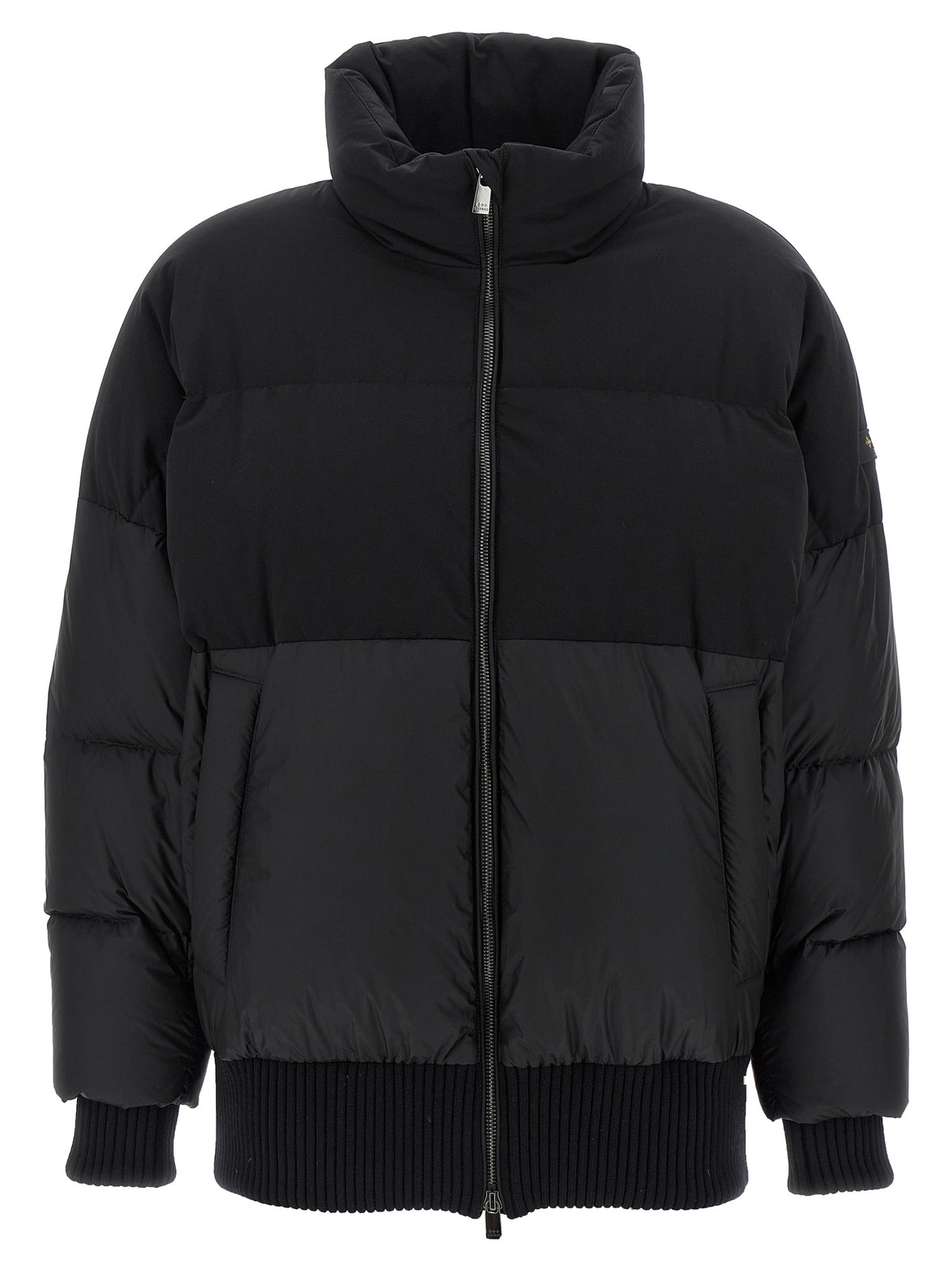 Tatras Schwarzer Nylon-Bomber