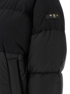 Tatras Schwarzer Nylon-Bomber