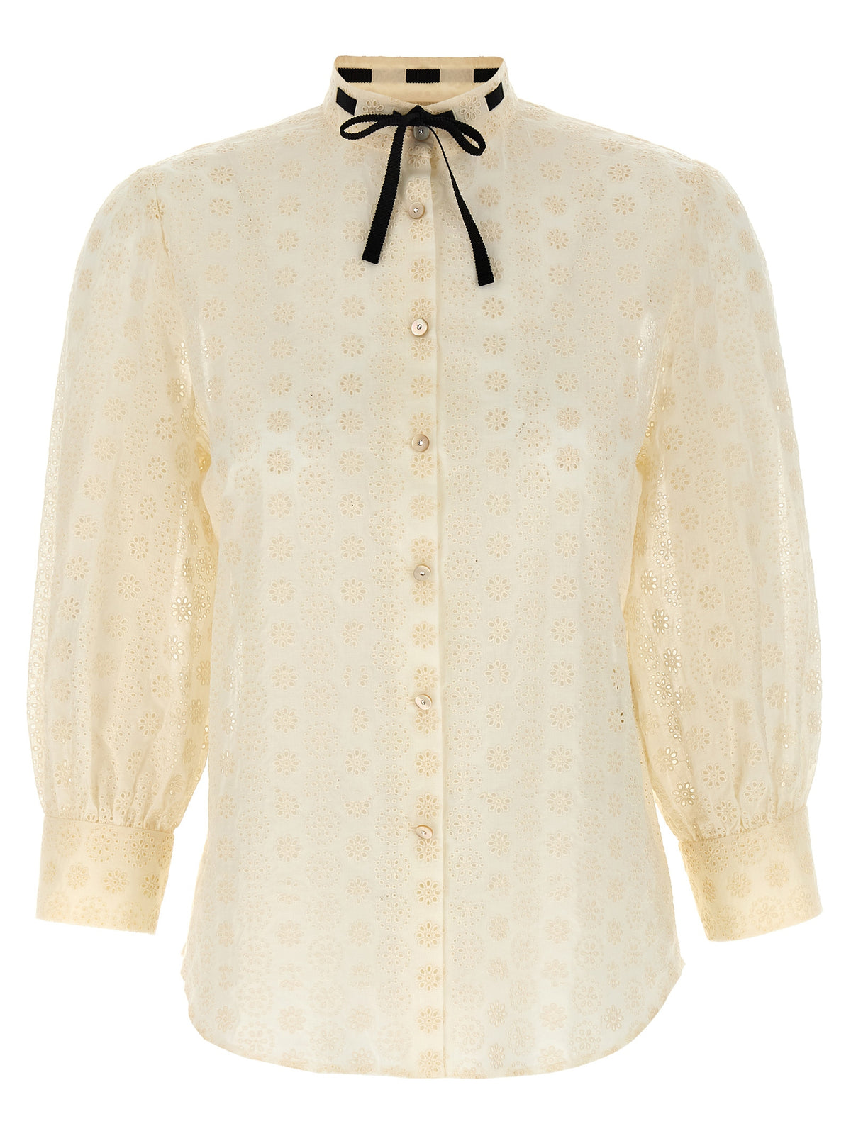 Valentino Garavani Weiße Baumwollbluse