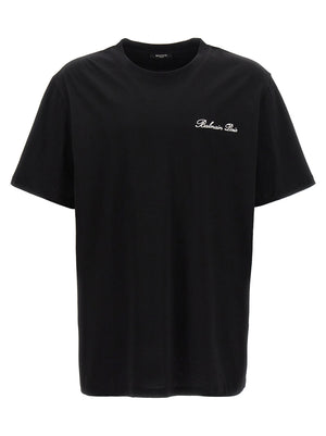 Balmain Bicolor Cotton T-Shirt