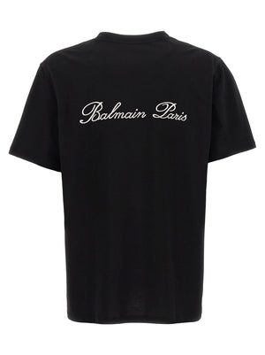 Balmain Bicolor Cotton T-Shirt