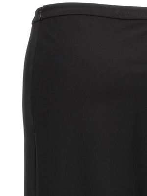 Max Mara Schwarzer Minirock aus Viskose