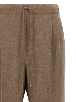 Max Mara Graue Kaschmir-Freizeithose