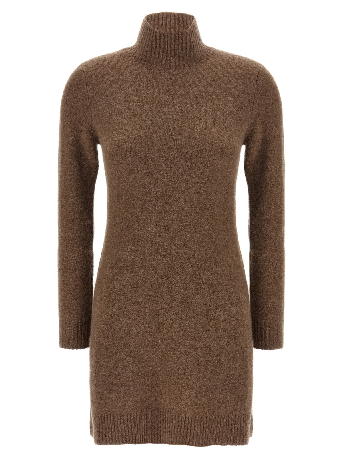 Max Mara Graues Kaschmir-Kurzkleid