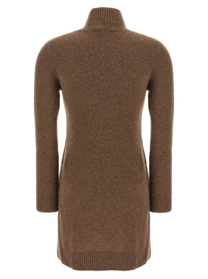 Max Mara Graues Kaschmir-Kurzkleid