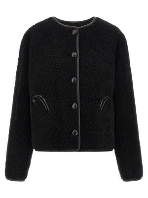 Blazé Milano Schwarze Lammleder-Shell-Jacke