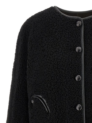 Blazé Milano Schwarze Lammleder-Shell-Jacke