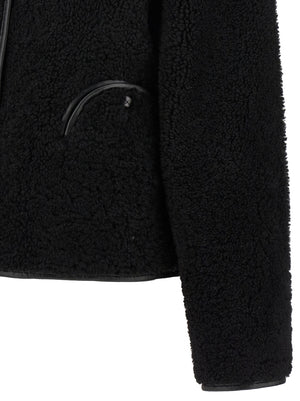 Blazé Milano Schwarze Lammleder-Shell-Jacke
