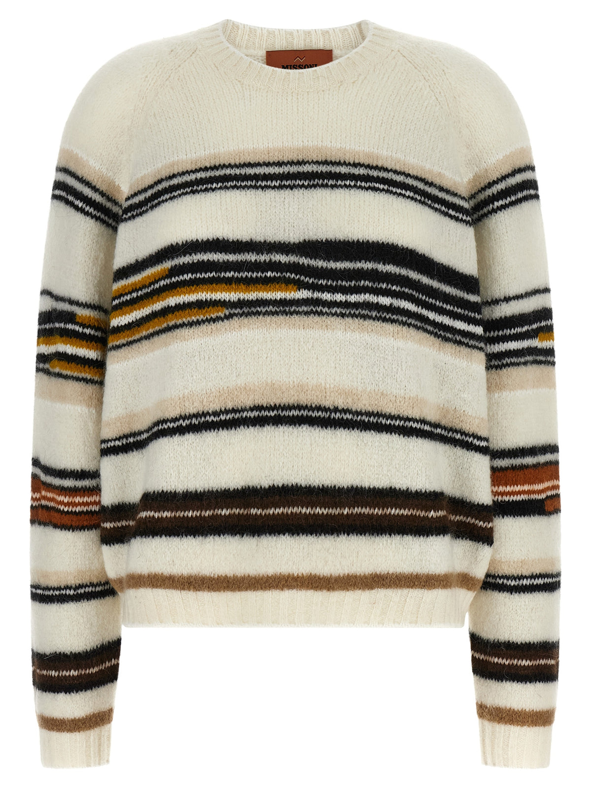 Missoni Weiße Strickjacke aus Polyester