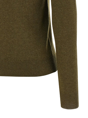 Saint Laurent Zweifarbige Kaschmir-Strickjacke