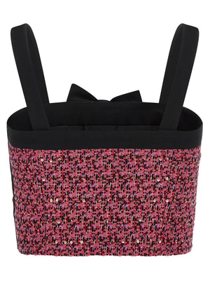 Alessandra Rich Mehrfarbige Polyamid-Tanktops