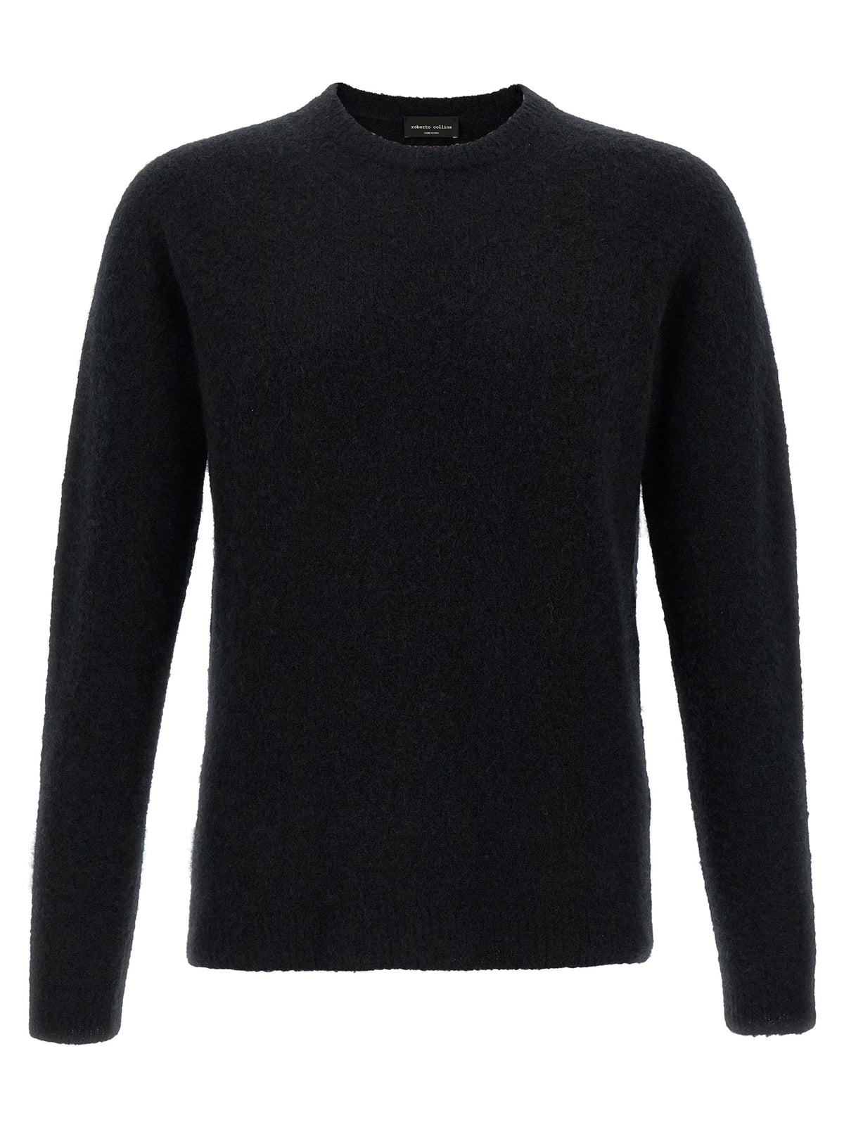 Roberto Collina Schwarzer Kaschmir-Cardigan