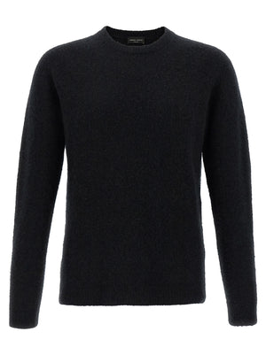 Roberto Collina Schwarzer Kaschmir-Cardigan
