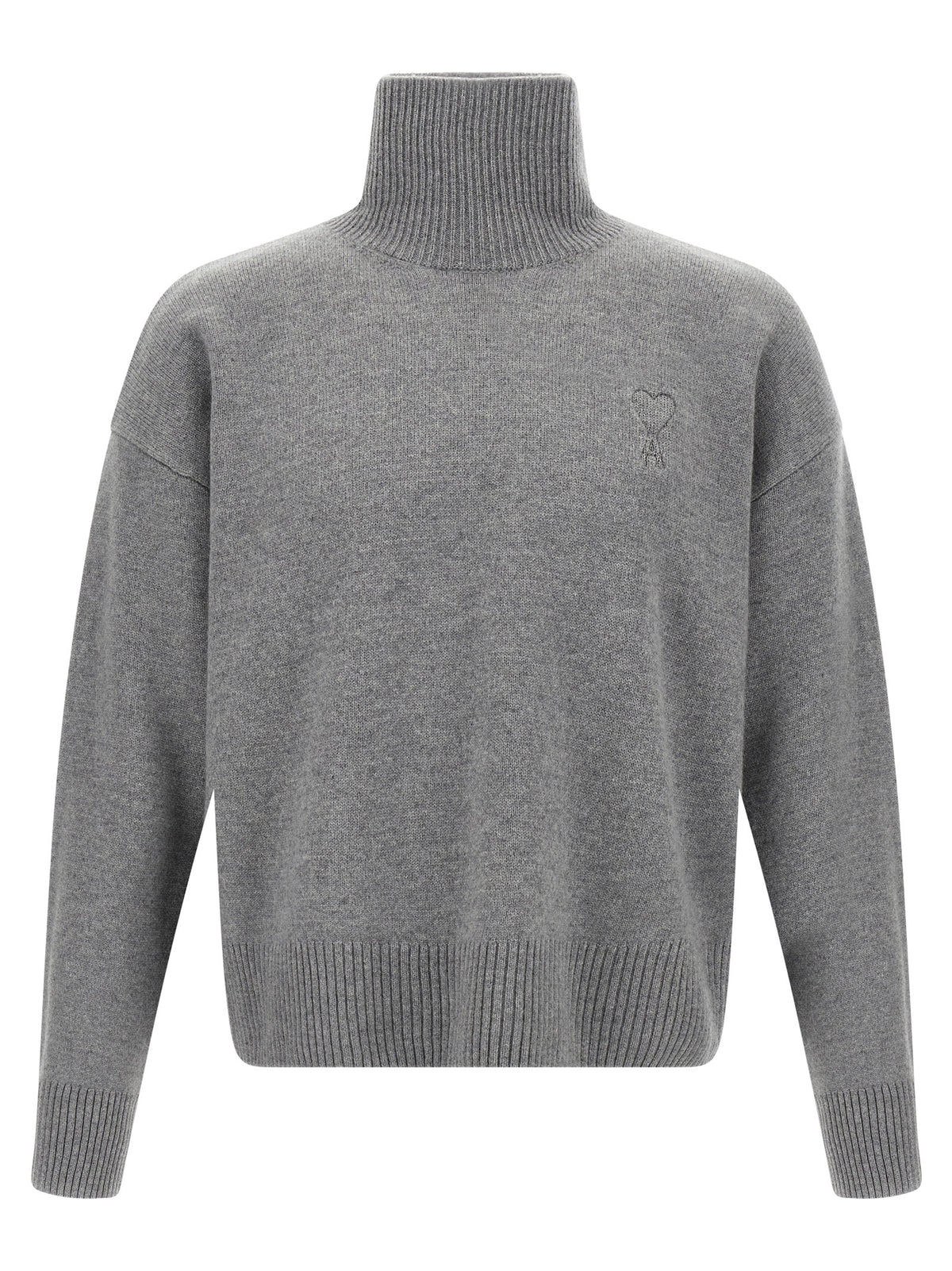Ami Paris Grauer Wollcardigan