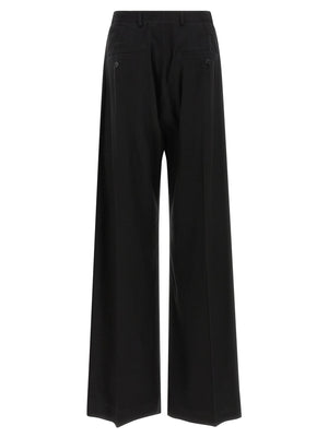 Rick Owens Schwarze Baumwollhose