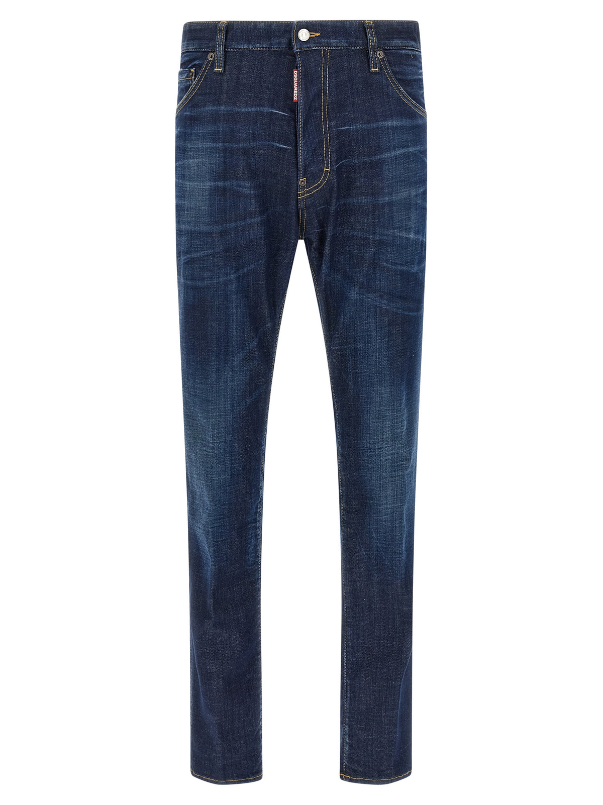 Dsquared² Blaue Jeans aus Baumwolle im geraden Schnitt
