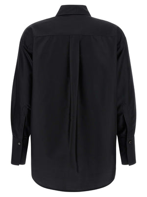 Alberto Biani Schwarze Seidenbluse