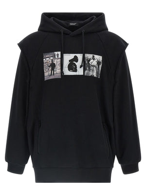 Undercover Schwarzer Baumwoll-Sweatshirt