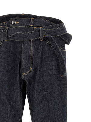 Dsquared² Blaue Jeans aus Baumwolle im geraden Schnitt