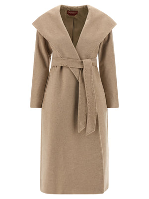 Max Mara Beiger Kaschmir-Mantel