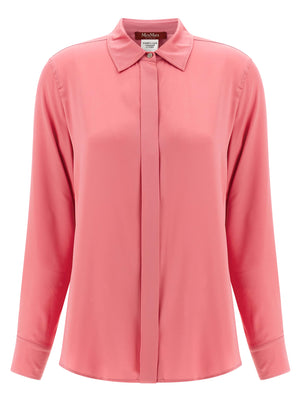 Max Mara Mehrfarbige Seidenbluse
