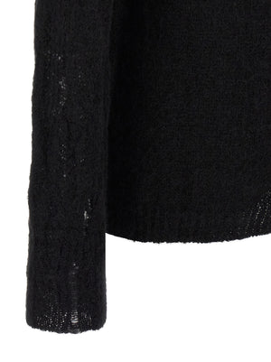 Thom Krom Schwarzer Wollcardigan