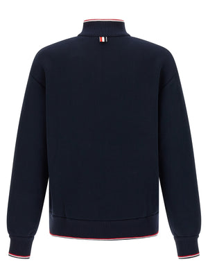 Thom Browne Blauer Baumwoll-Sweatshirt
