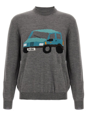 Magliano Grauer Wollcardigan