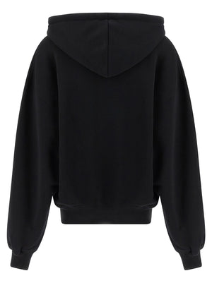 Off-White Zweifarbige Baumwollkapuzenjacke