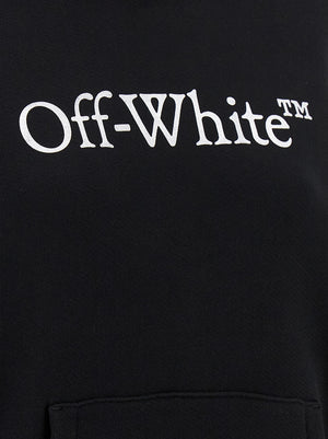 Off-White Zweifarbige Baumwollkapuzenjacke
