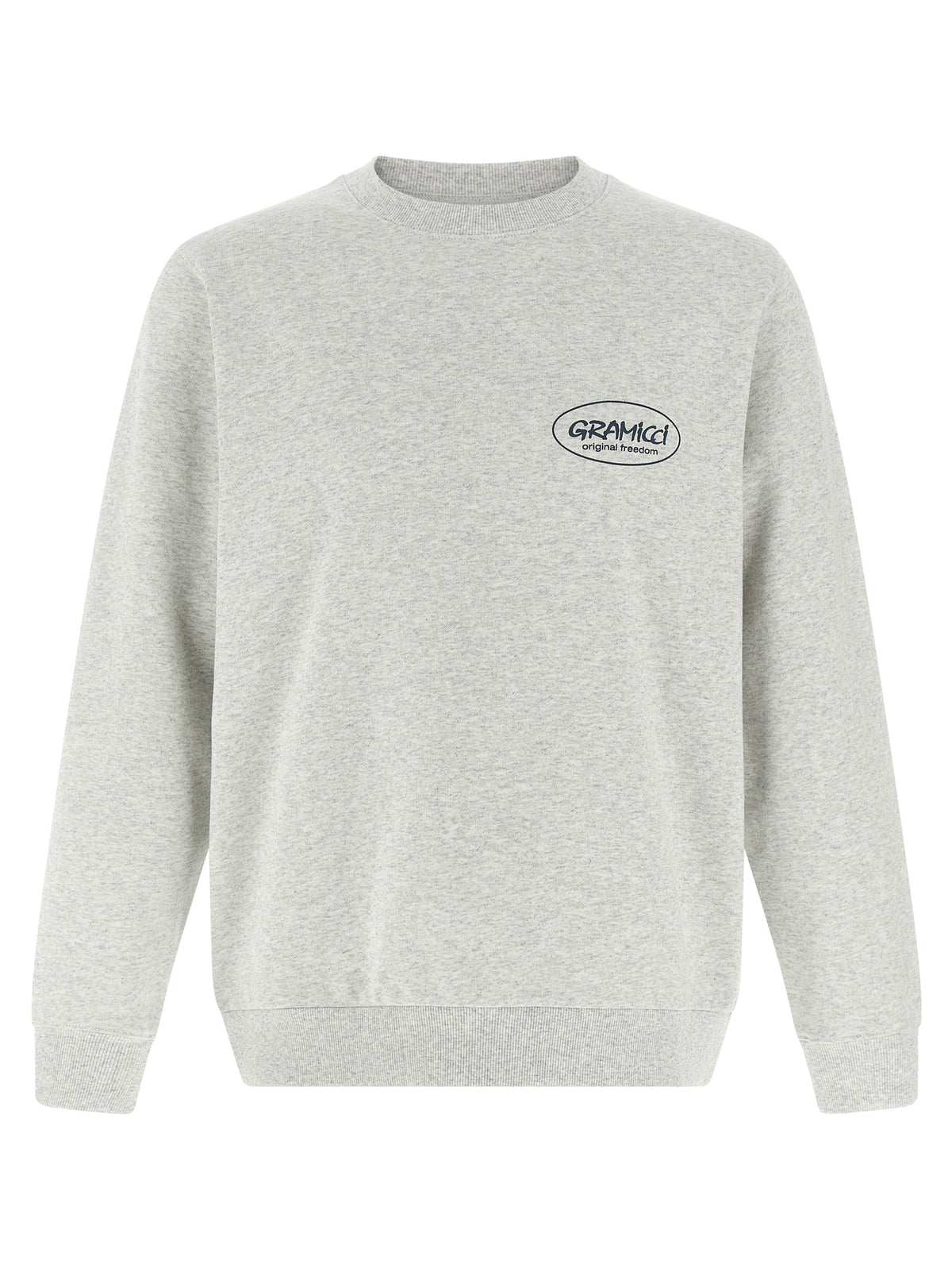 Gramicci Grauer Baumwollpullover