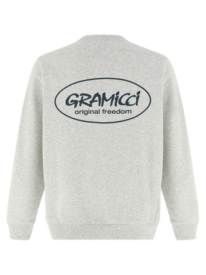 Gramicci Grauer Baumwollpullover