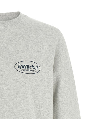Gramicci Grauer Baumwollpullover