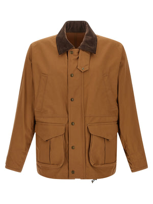 Junya Watanabe Baumwoll-Jacke in Braun
