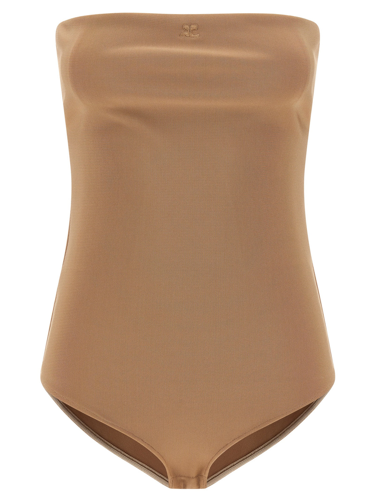 Courrèges Beige Viskose Body