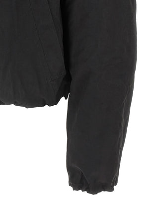 Thom Krom Schwarze Shell-Jacke aus Polyester
