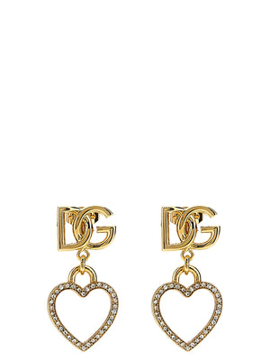 Dolce & Gabbana Ohrringe aus Goldmessing