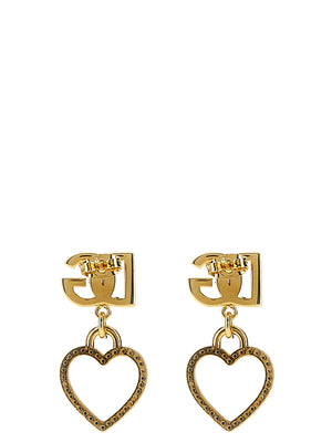Dolce & Gabbana Ohrringe aus Goldmessing