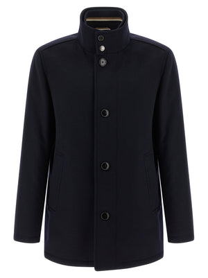 Blue Wool Coat