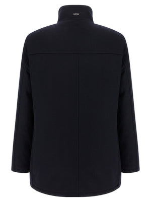 Blue Wool Coat