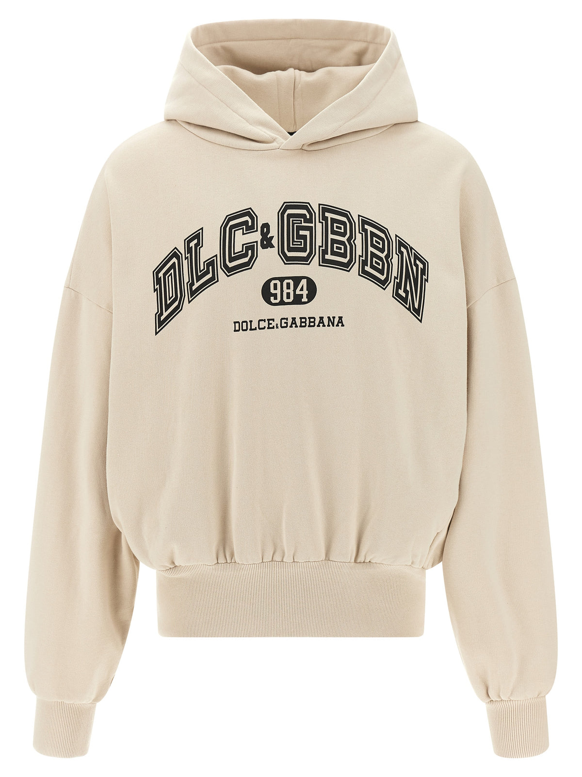 Dolce & Gabbana Beige Baumwoll-Sweatshirt