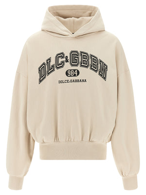 Dolce & Gabbana Beige Baumwoll-Sweatshirt