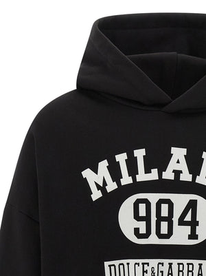 Dolce & Gabbana Zweifarbiger Baumwollpullover