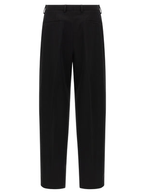 Dolce & Gabbana Schwarze Hose aus reiner Schurwolle