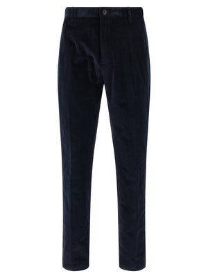 Department 5 Blaue Baumwoll-Freizeithose